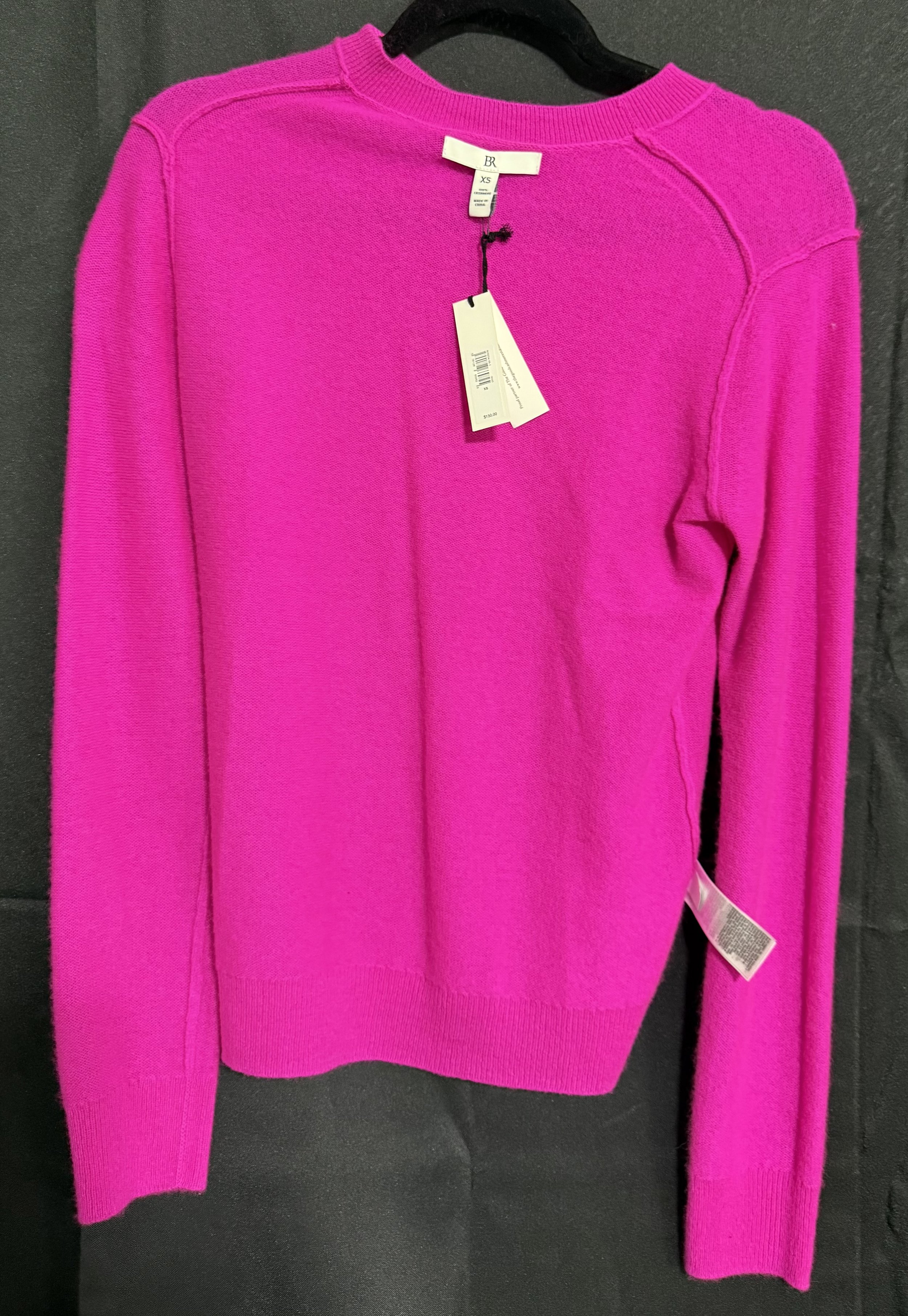 Banana Republic Hot Pink Cashmere Sweater