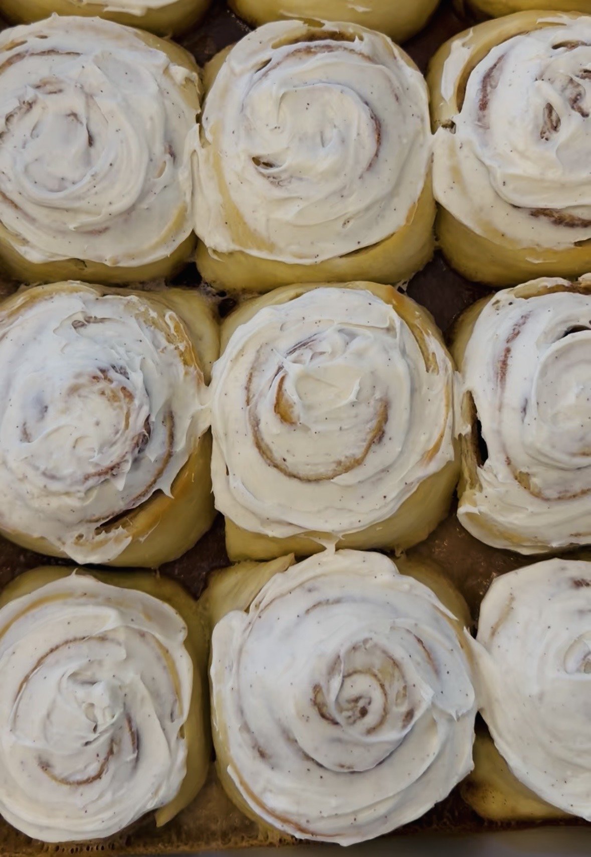 Cinnamon Rolls with Brown Butter Frosting