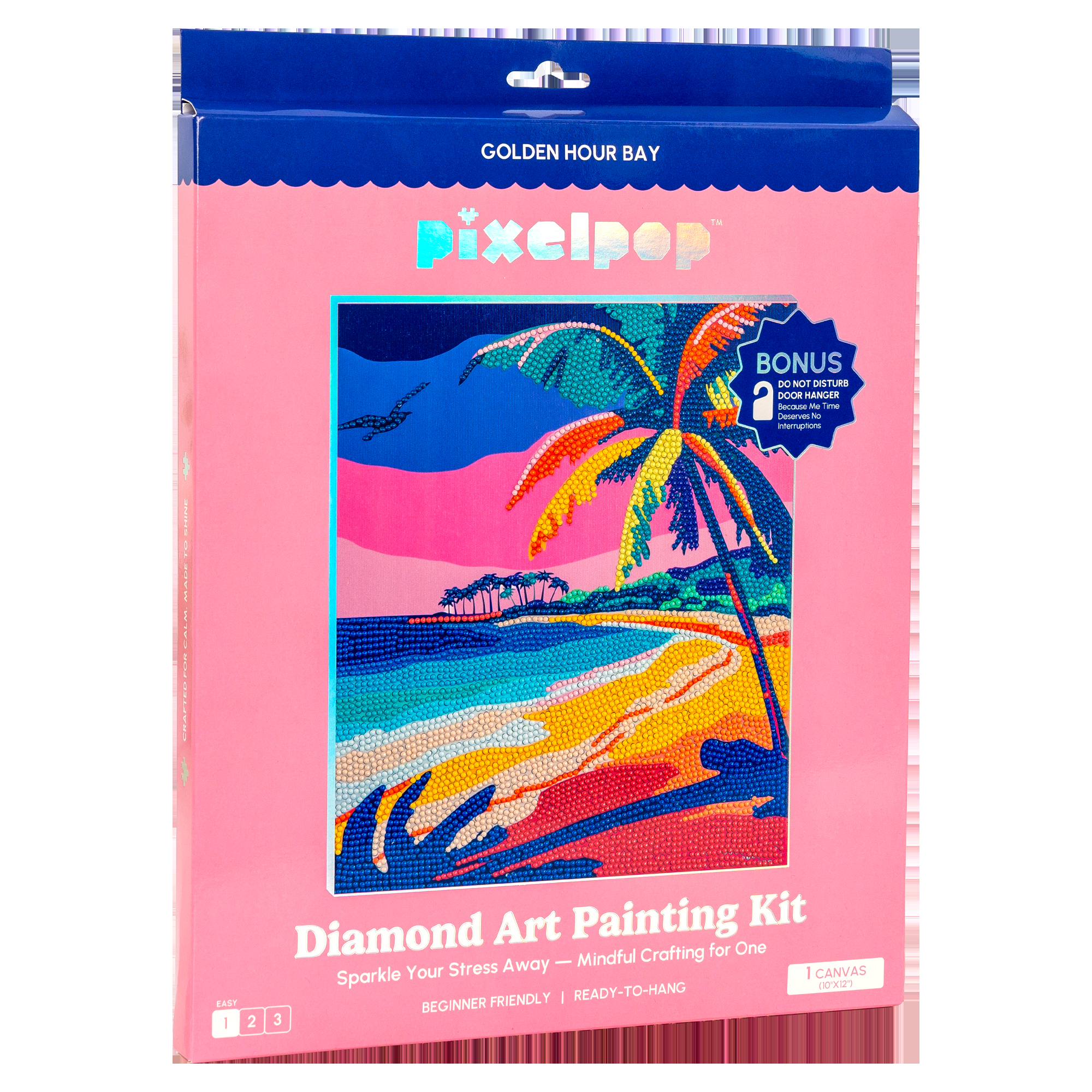 PixelPop™ Diamond Art — Reset Edition - Golden Hour Bay