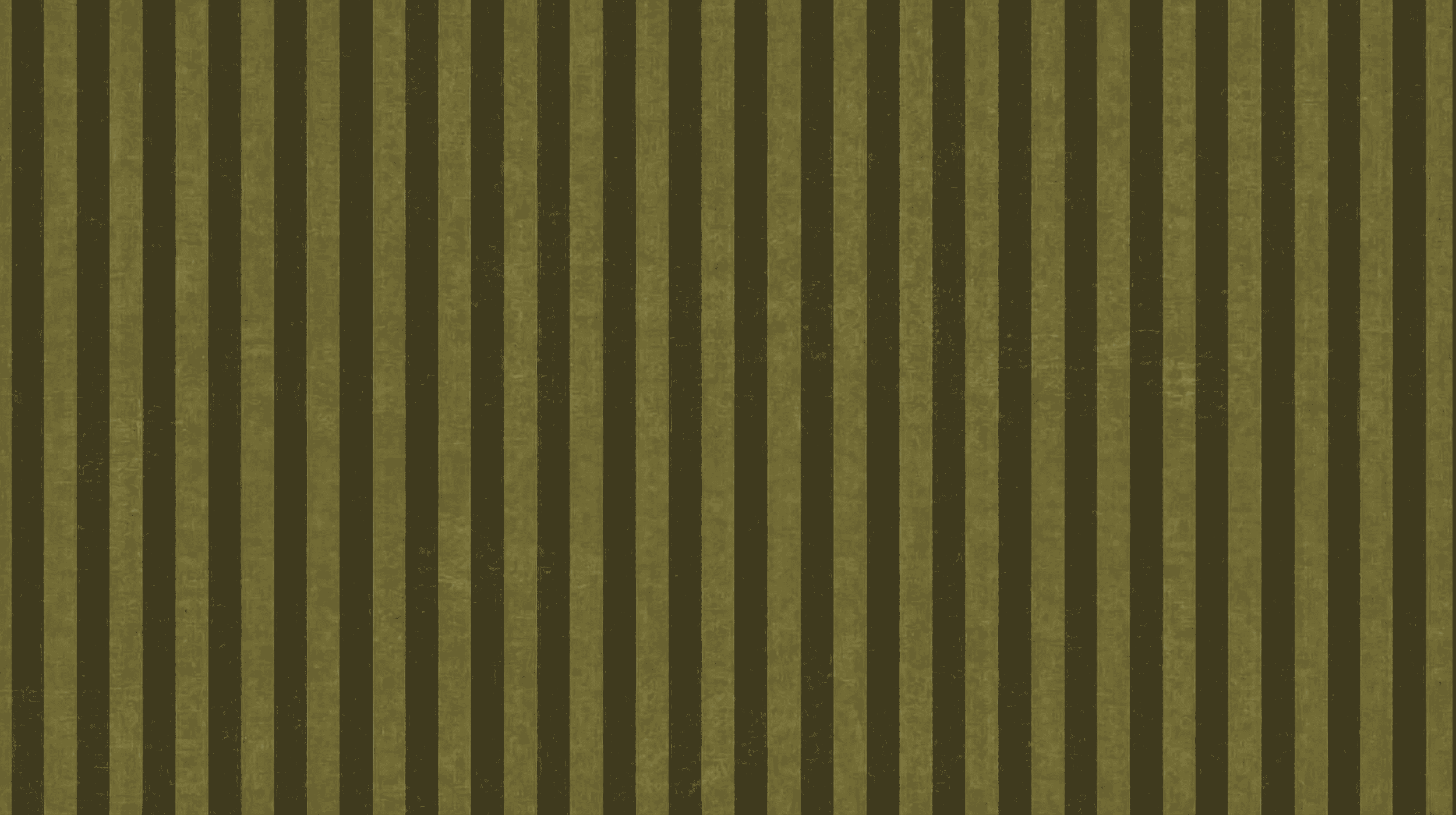 Textured olive green vertical striped wallpaper