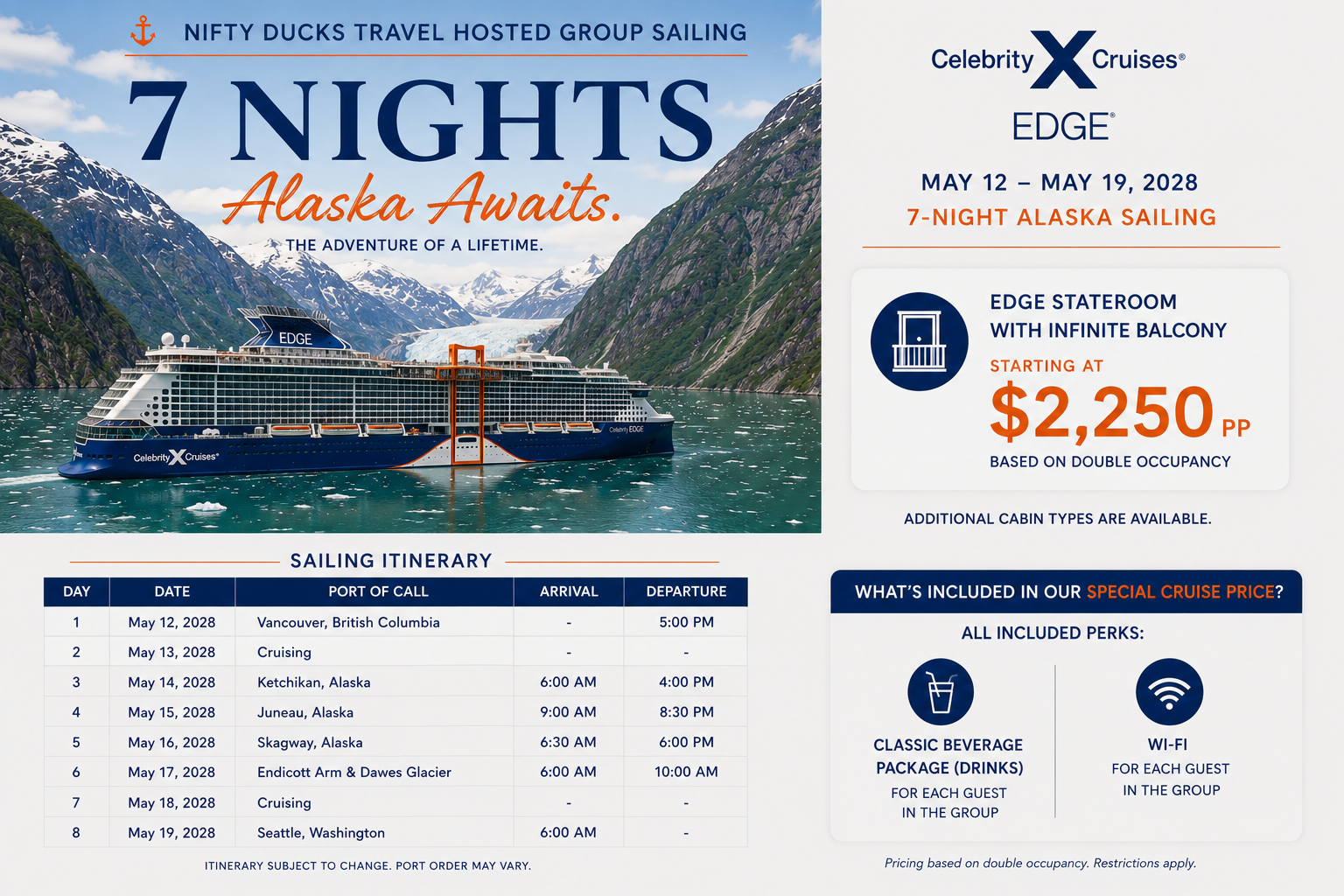 Curated Cruises with Special Pricing
