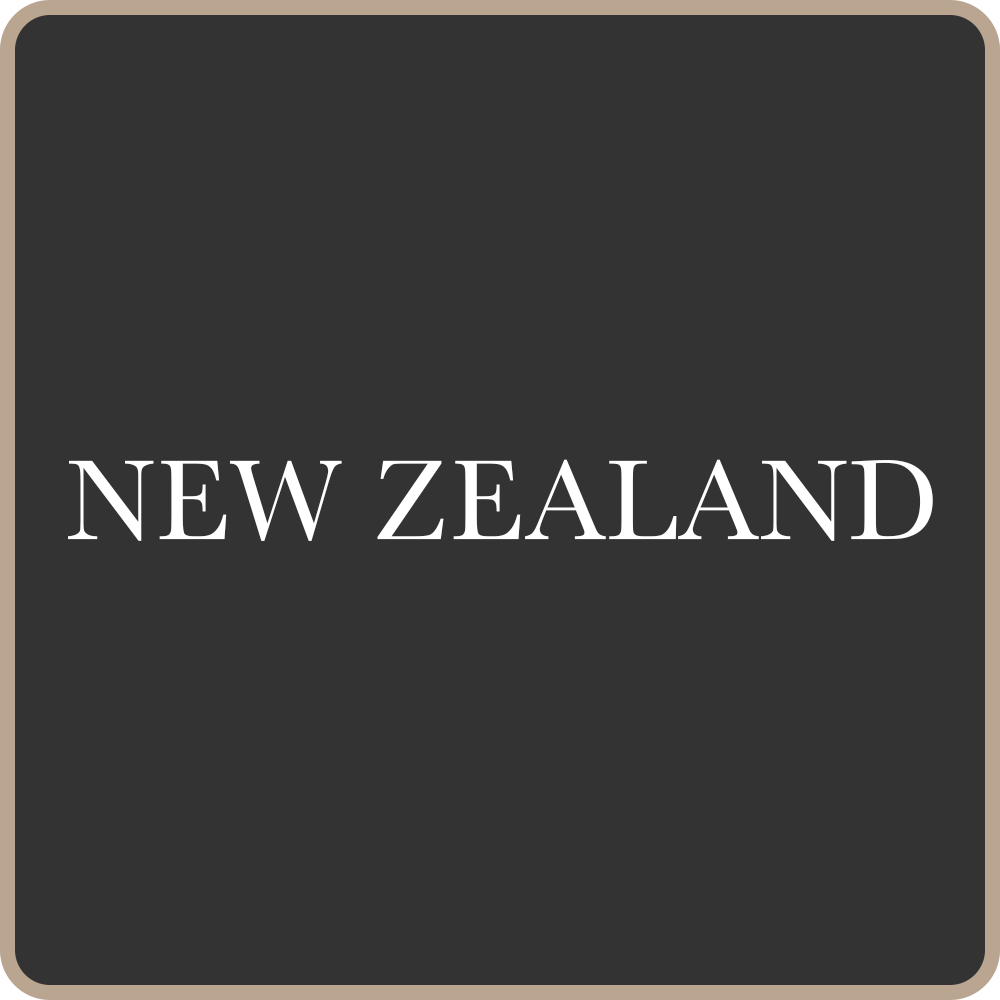 Image with a black background and white text that says "New Zealand"