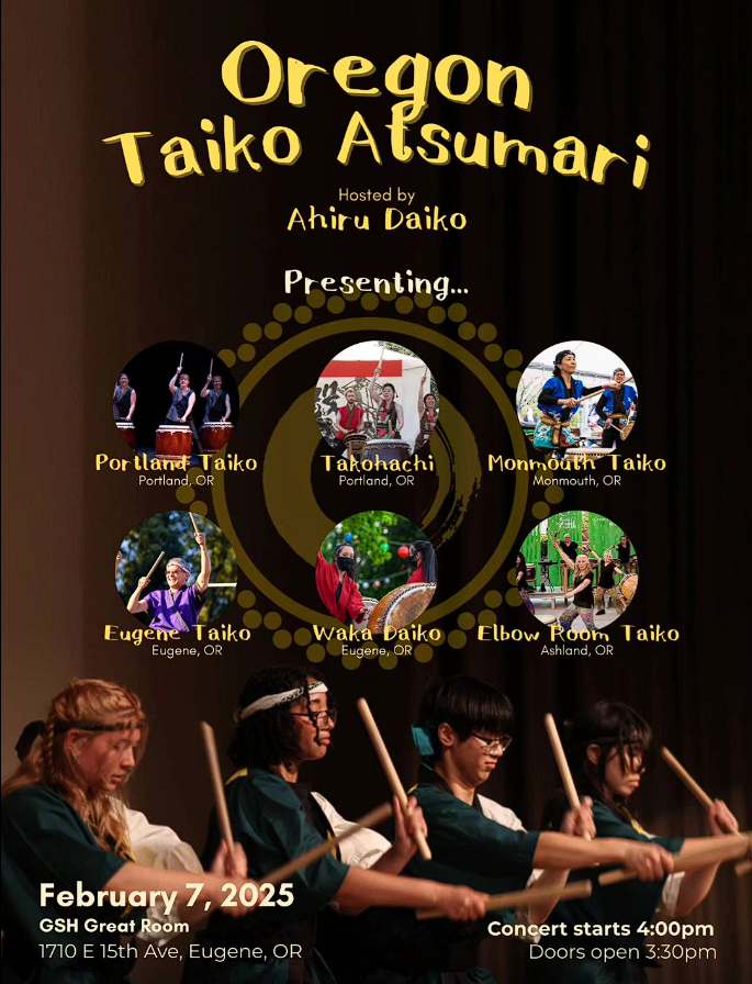 Ahiru Oregon Taiko Atsumari