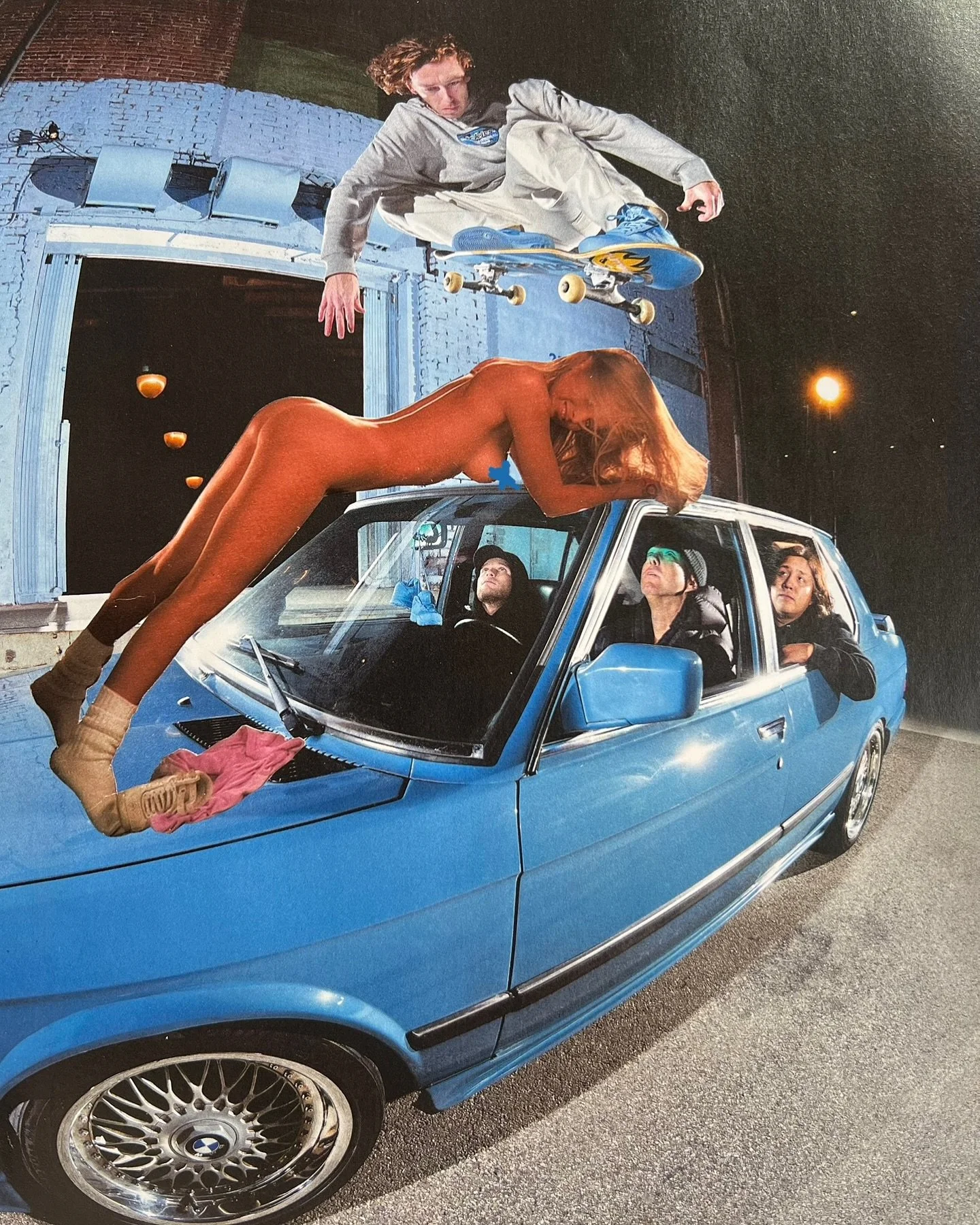 Invasion of the Bimbos | A short collage series
Imagery sourced from @thrashermag X @playboy