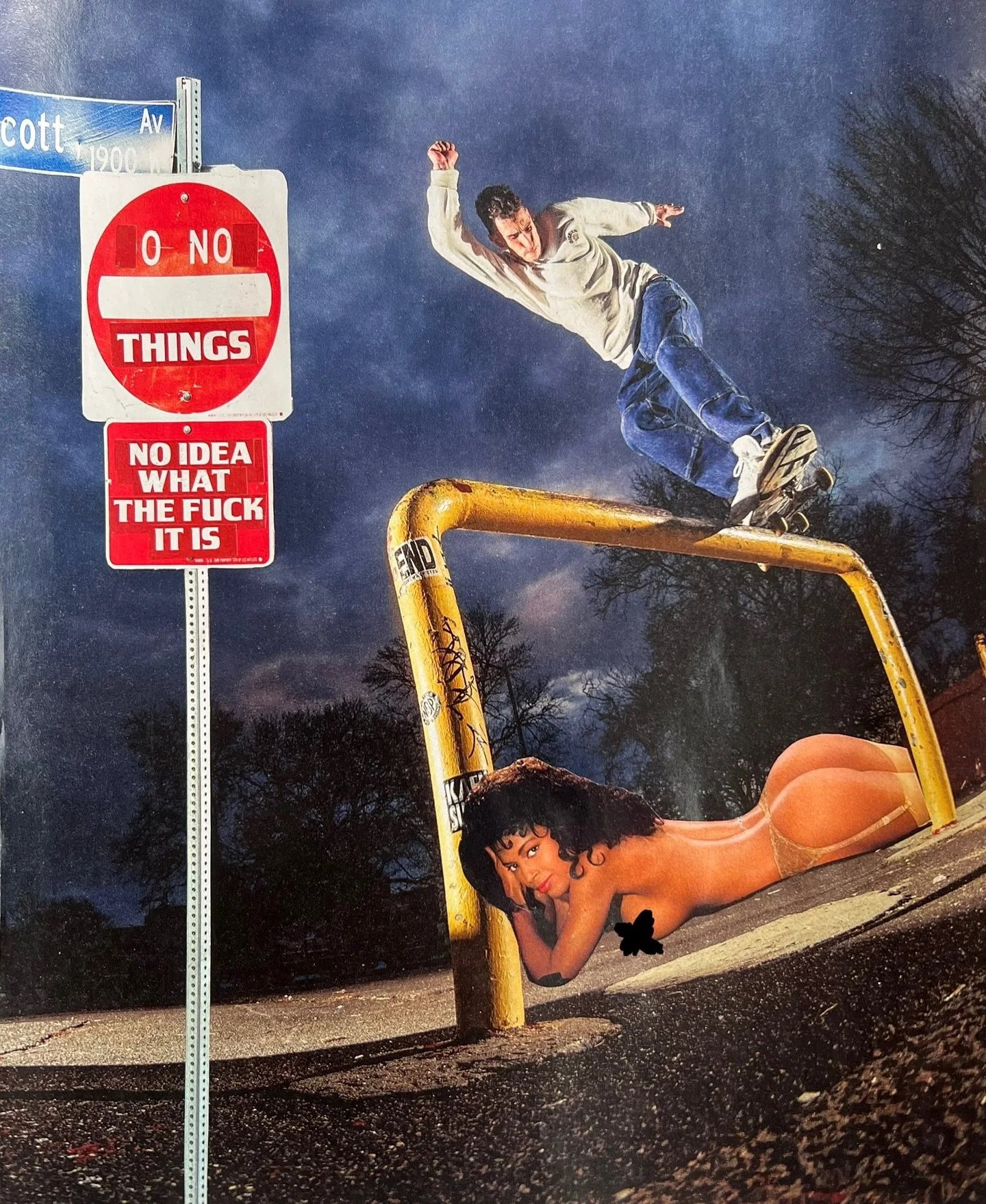 Invasion of the Bimbos | A short collage series
Imagery sourced from @thrashermag X @playboy