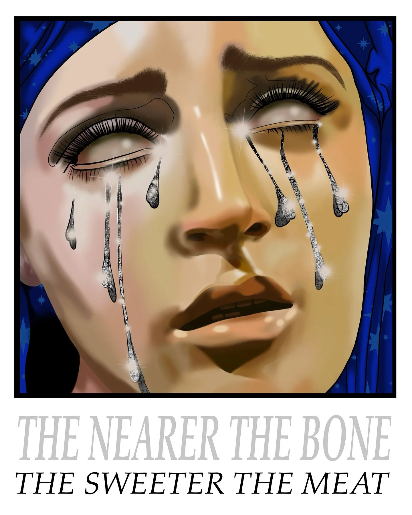 ᴛʜᴇ ɴᴇᴀʀᴇʀ ᴛʜᴇ ʙᴏɴᴇ
𝘛𝘩𝘦 𝘴𝘸𝘦𝘦𝘵𝘦𝘳 𝘵𝘩𝘦 𝘮𝘦𝘢𝘵

________

Been working on this piece between flights and car rides back and forth across the country in @procreate . Which version is your favorite ?!