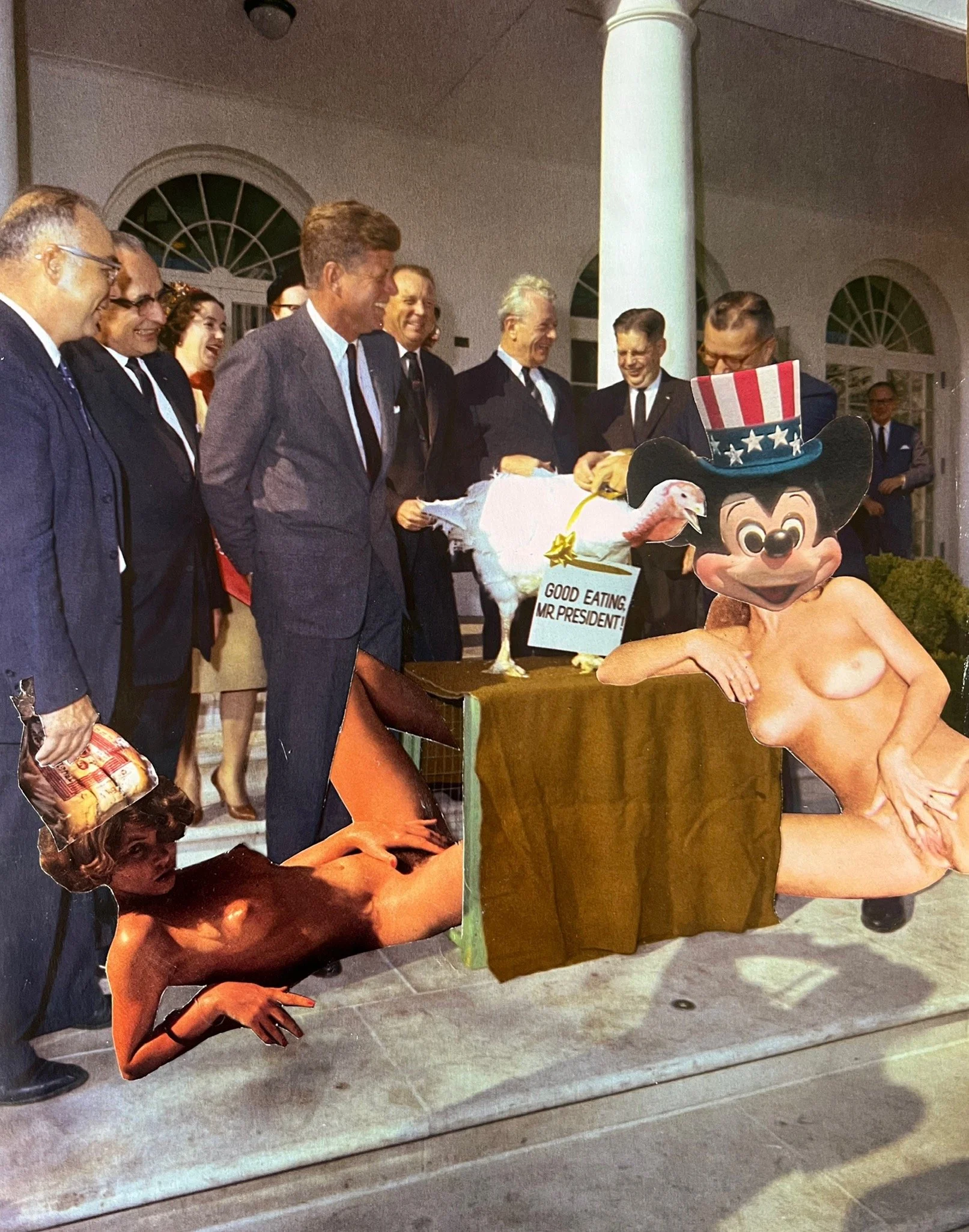 "GOOD EATING, MR PRESIDENT !"