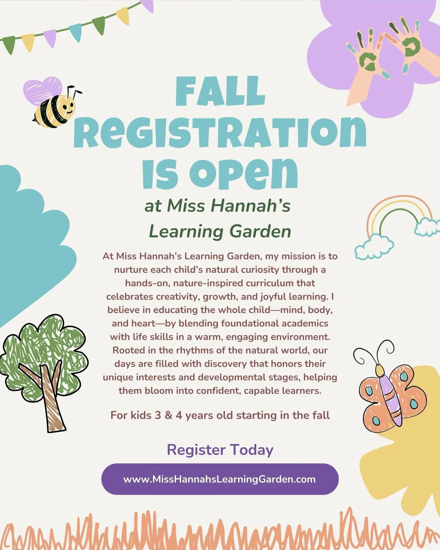 ✨ Now enrolling for 2026&ndash;2027 ✨
Registration is open and spots are limited. Visit the website to register!