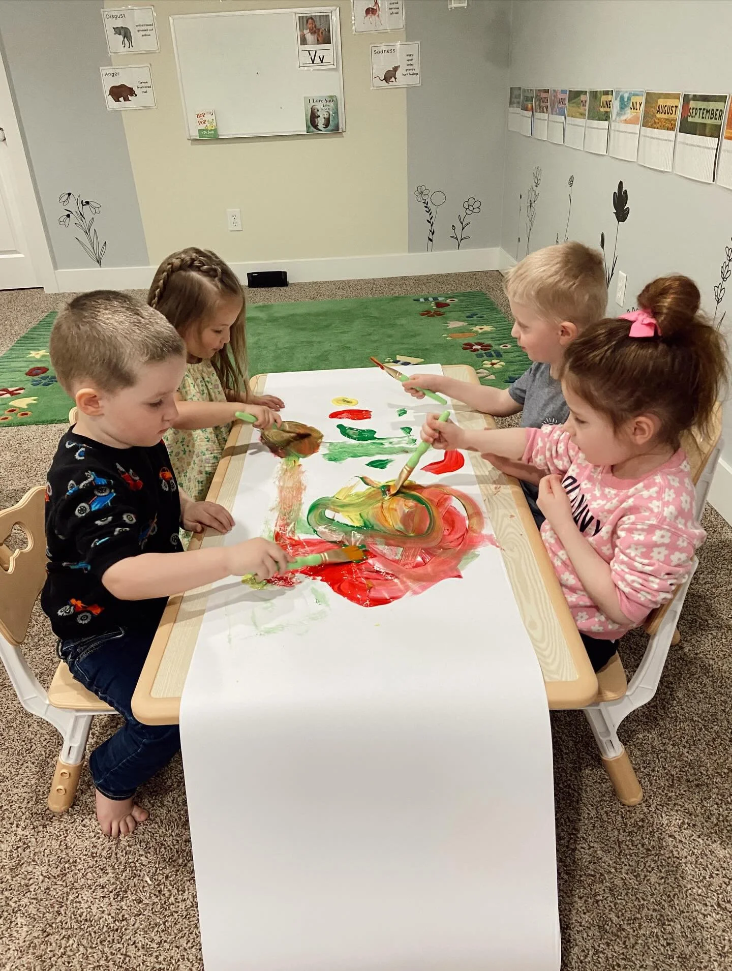 This is what our days look like at Miss Hannah&rsquo;s Learning Garden 🤍
Spots are limited&mdash;message me for details!