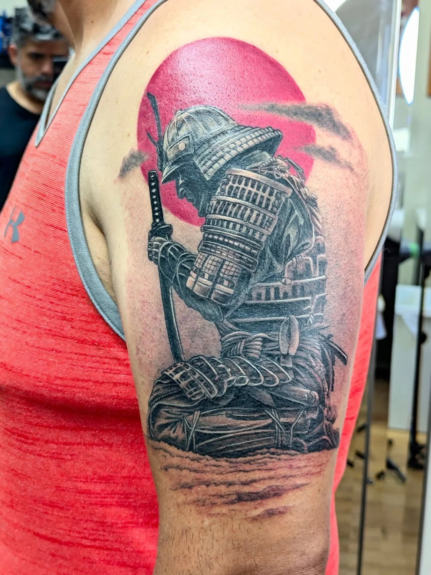 Custom Samurai design
 
by: Nelson D
@nelson.tattoos
-
-
#tattoo #tattoooftheday #tattoostudio #tatuaje #espadatattoo #ottawatattooartist #customtattoo #customdesign #customdesigned #ottawa #ottawaontario #orleansontario #rocklandontario #rocklandtat