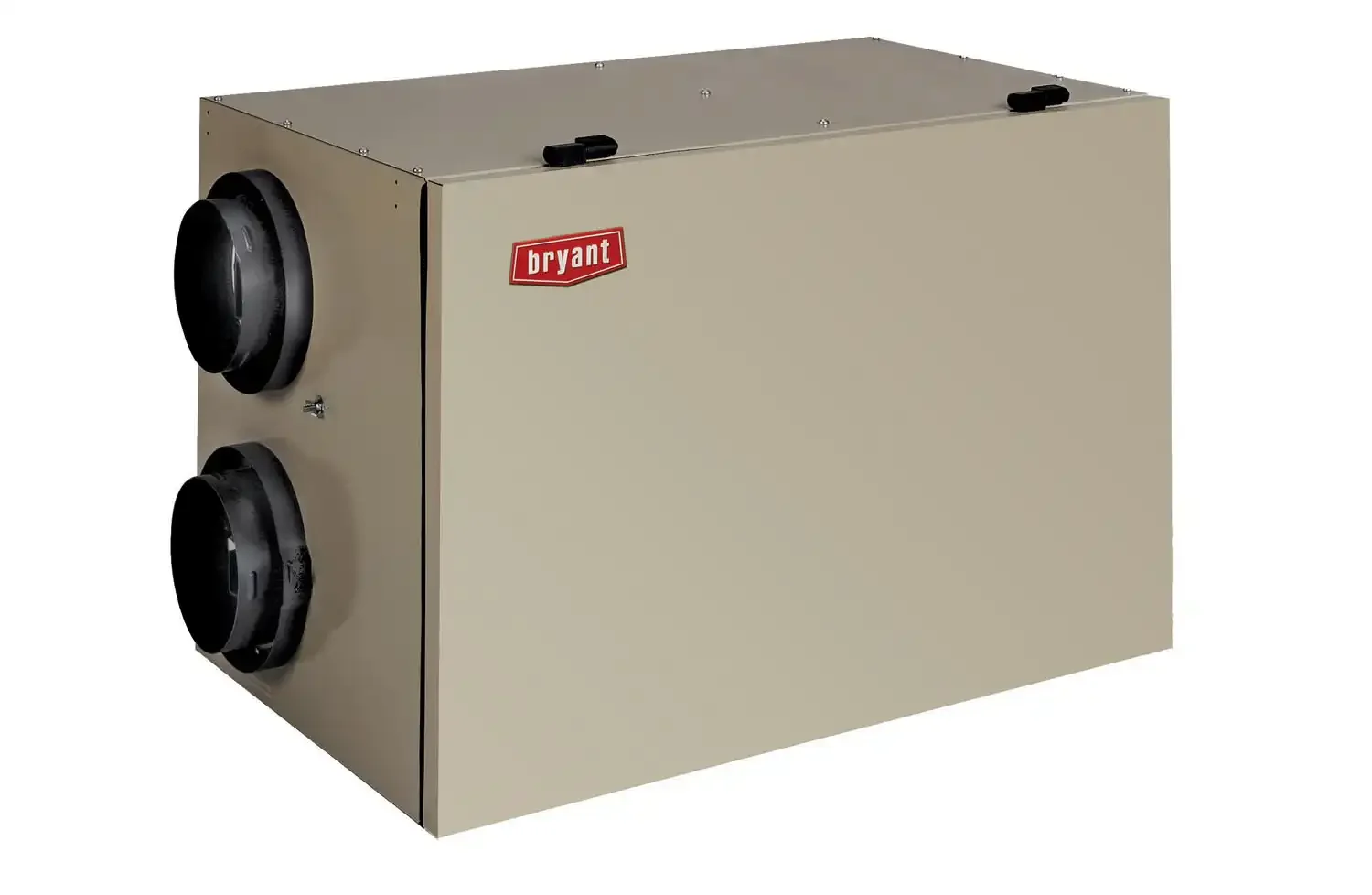 Bryant ERVCRLHB energy recovery ventilator designed to improve indoor air quality by exchanging stale indoor air with fresh air while conserving energy and humidity.