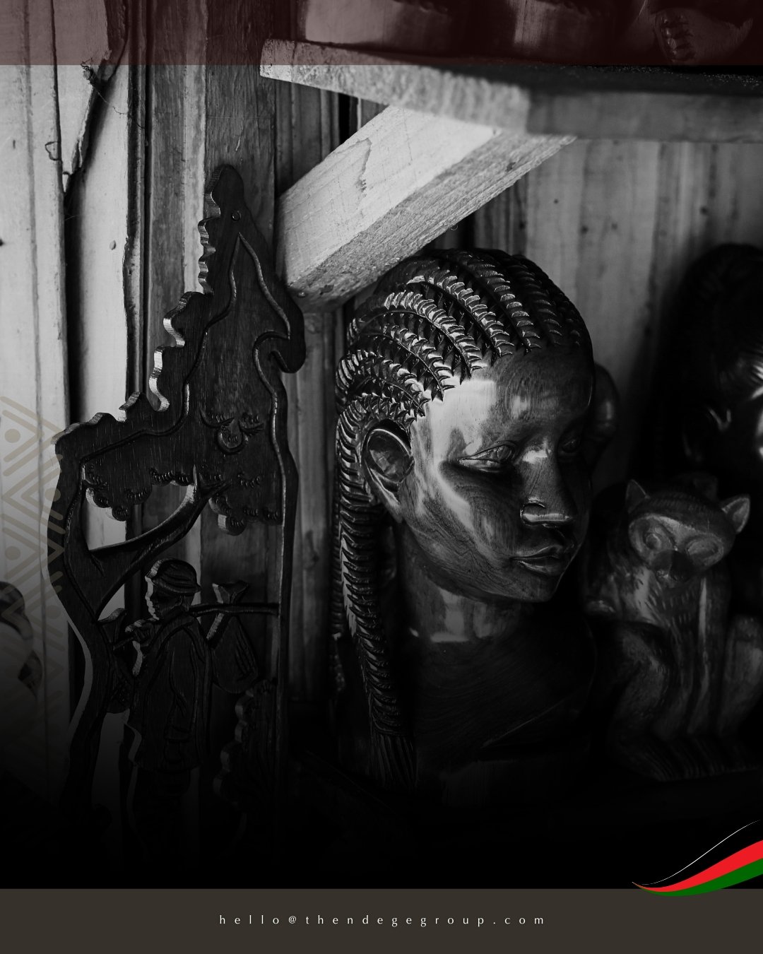 Did you know? African art collectibles are sought after globally. Our soon-to-launch platform features unique pieces from 25 Kenyan, Malian, Tanzanian, and Zimbabwean artisans. #TheNdegeMarket #AfricanArt