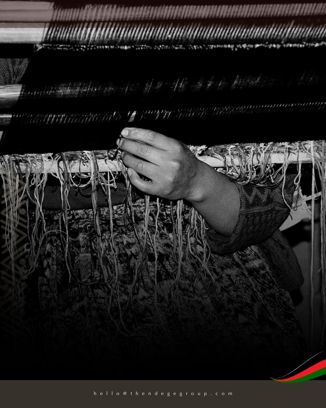 Did you know? African fabrics create 1 million jobs. Our vibrant, hand-made textiles from Ghanaian weavers enrich our platform and your wardrobes and pantries. #NdegeMarket #AfricanFabrics