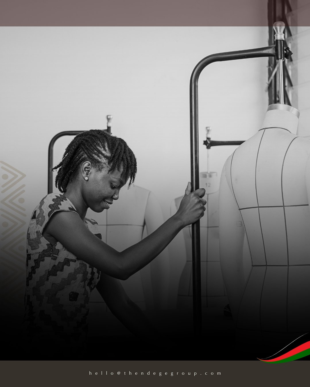 Did you know? African fashion employs 5 million people. Our eco-friendly designs from 20 Kenyan, Nigerian and Senegalese artisans inspire style. #NdegeMarketPlace #EthicalFashion