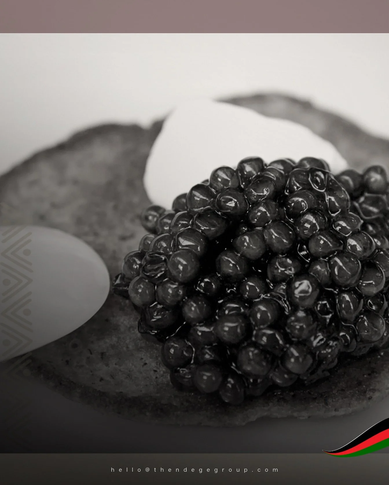 Your Osetrova or Beluga caviar tastes better when you know the shallots and sour cream on your blini lifted an African farmer somewhere along the #NdegeMarketPlace supply chain. Luxury and equity are not opposing forces. They are the same ambition, r