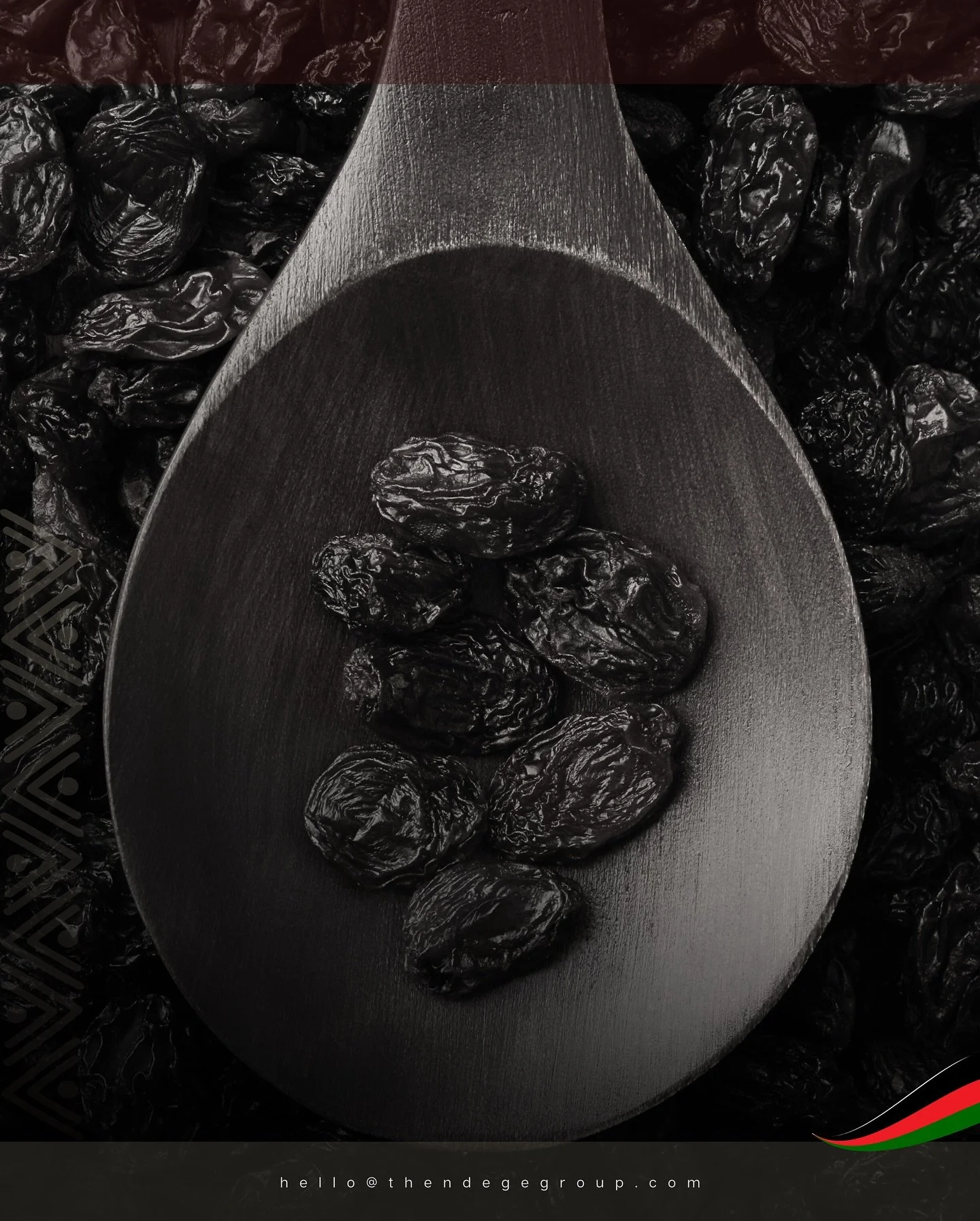 The raisin is proof: concentrated effort yields uncommon sweetness. A simple grape, transformed. This is the algorithmic fidelity we are institutionalising with the #OmniGaza platform&mdash;guaranteeing transparent, reliable value from African trade.