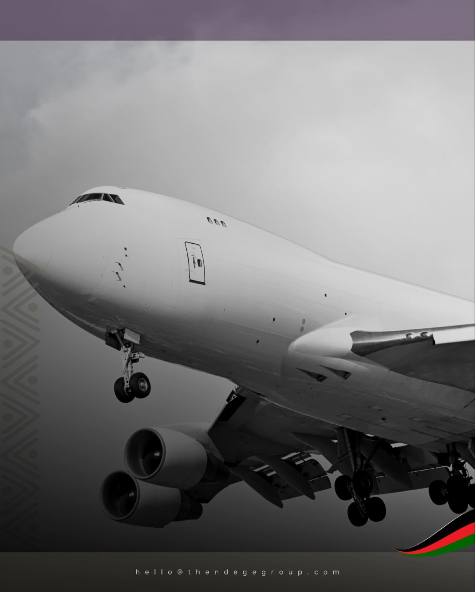 Growing demand for scheduled air freight within and beyond Africa&rsquo;s borders. Ndege Aerospace&copy; coordinates cargo operations through owner-operator partnerships under Ndege&rsquo;s upcoming call-sign. Strategic capacity deployment meets cont