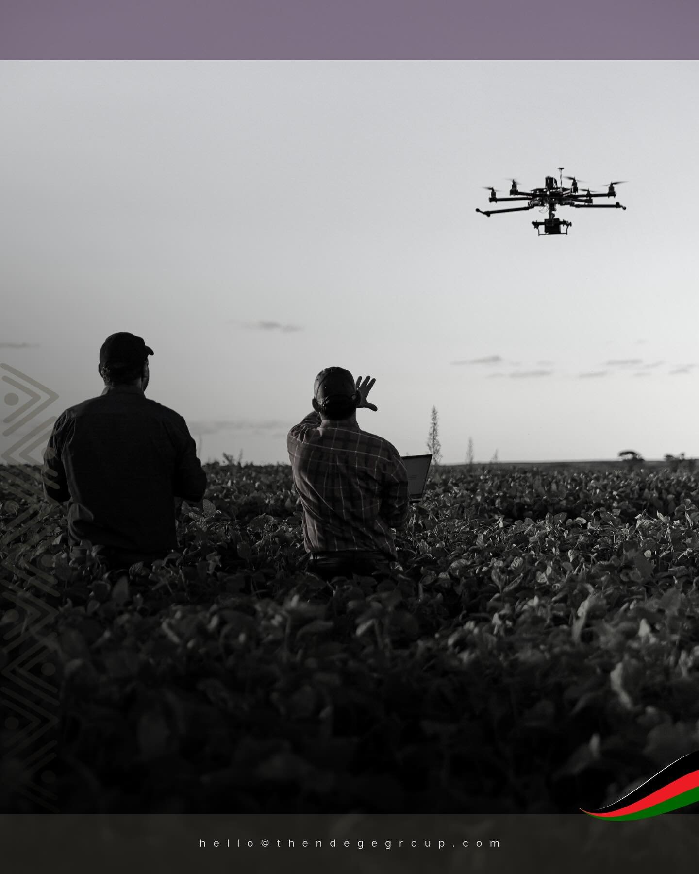 Precision agriculture through aerial monitoring. Ndege Aerospace&copy; coordinates drone solutions for crop assessment, irrigation optimisation &amp; pest detection across African farms. Technology deployment scaled to continental agricultural requir