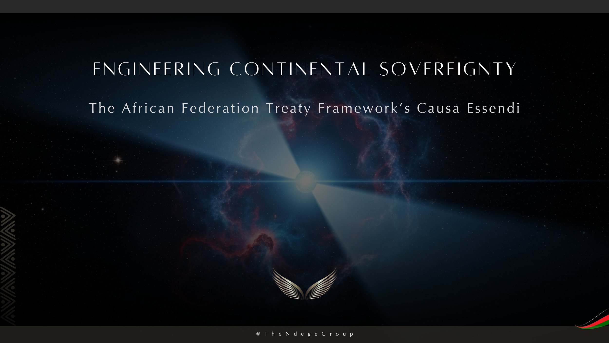 Engineering Continental Sovereignty: The African Federation Treaty Framework