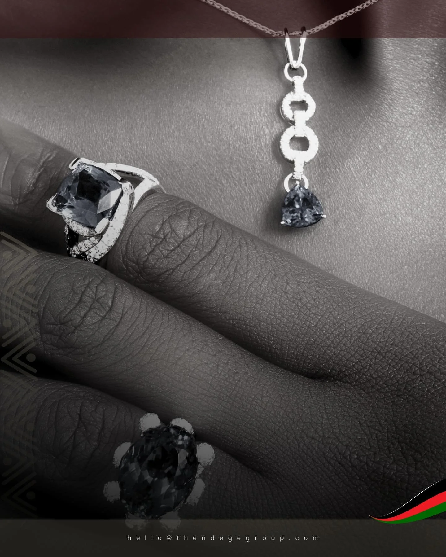 Certainty matters. Your diamonds organic. Tanzanite genuine. Miners fairly compensated. Enhancements authenticated. This is the power of shopping on #NdegeMarketPlace&copy;, the blockchain ecommerce platform for specialist goods from Africa. Verifica