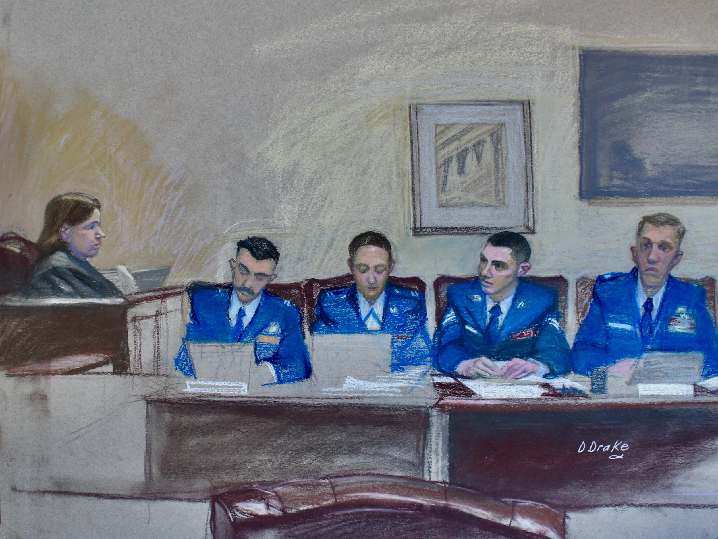 Courtroom Art Gallery
