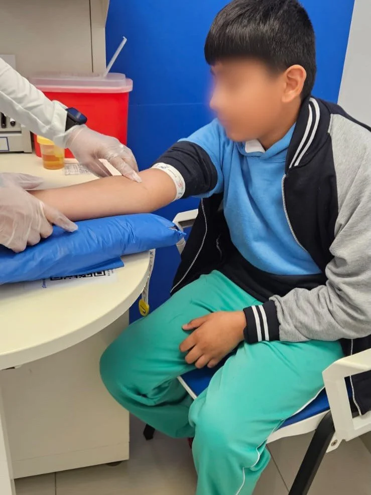 Peque&ntilde;os chequeos que hacen una gran diferencia para crecer fuertes. Agradecidos con Dios por su salud.

Little checkups that make a big difference in growing strong. Grateful to God for their health.

#ranchodelrey #health #salud #goodhealth 