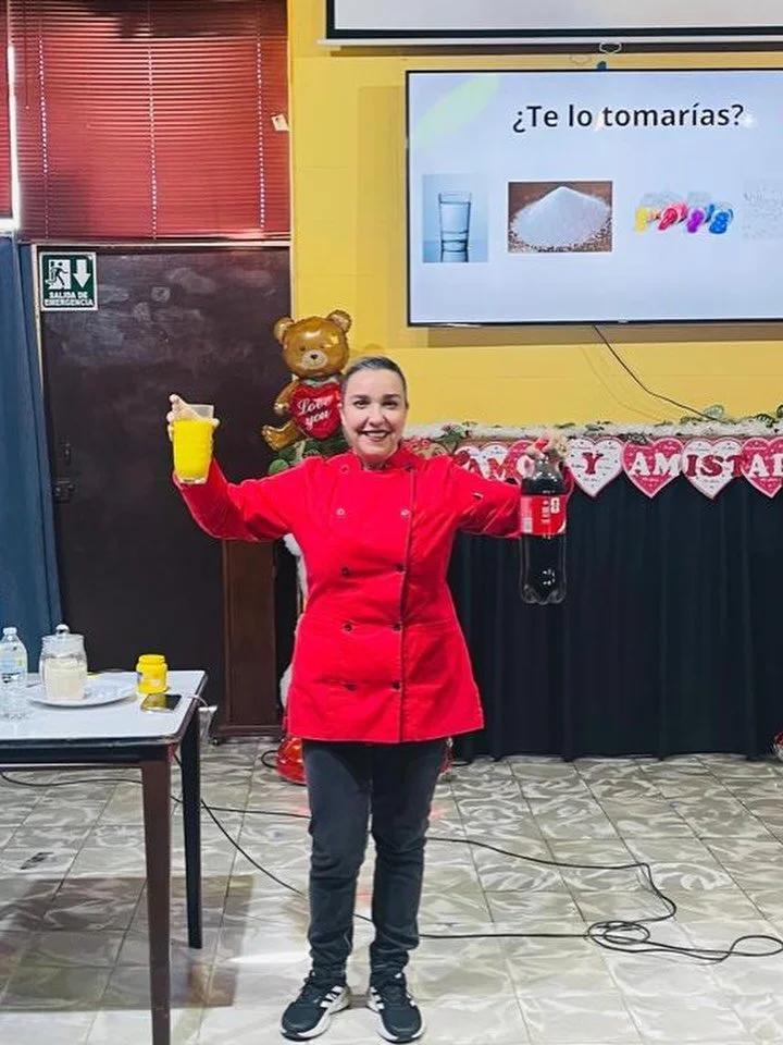Gracias, @marchef05, por dar al personal y a los pap&aacute;s de los ni&ntilde;os una lecci&oacute;n de cocina saludable. Fue una experiencia muy enriquecedora que nos dej&oacute; consejos pr&aacute;cticos para fomentar mejores h&aacute;bitos aliment