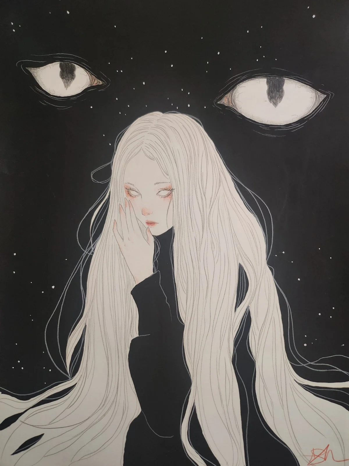 What I see: Dreams and Nightmares - original painting