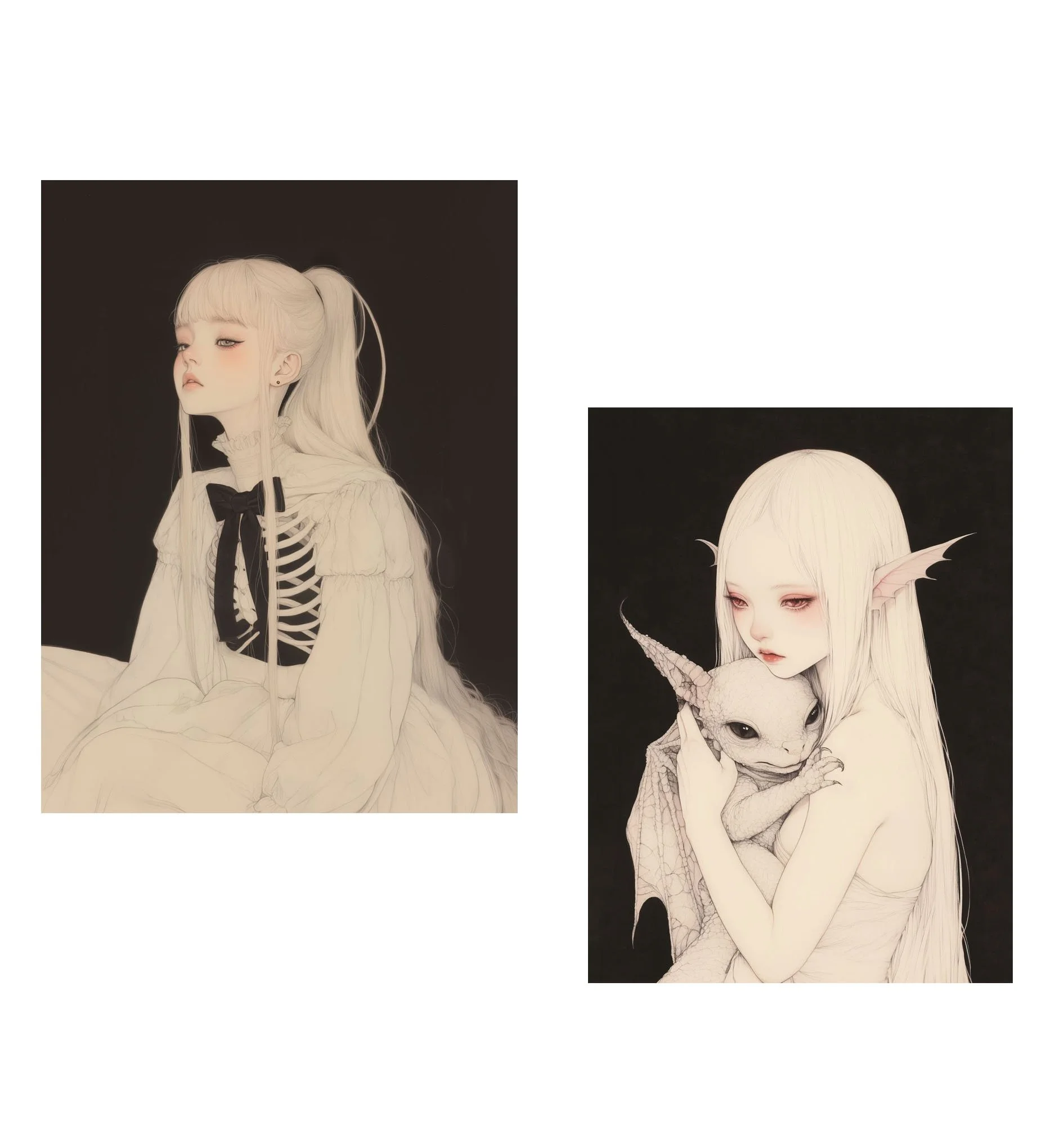 Monsters x2 collection prints -limited edition