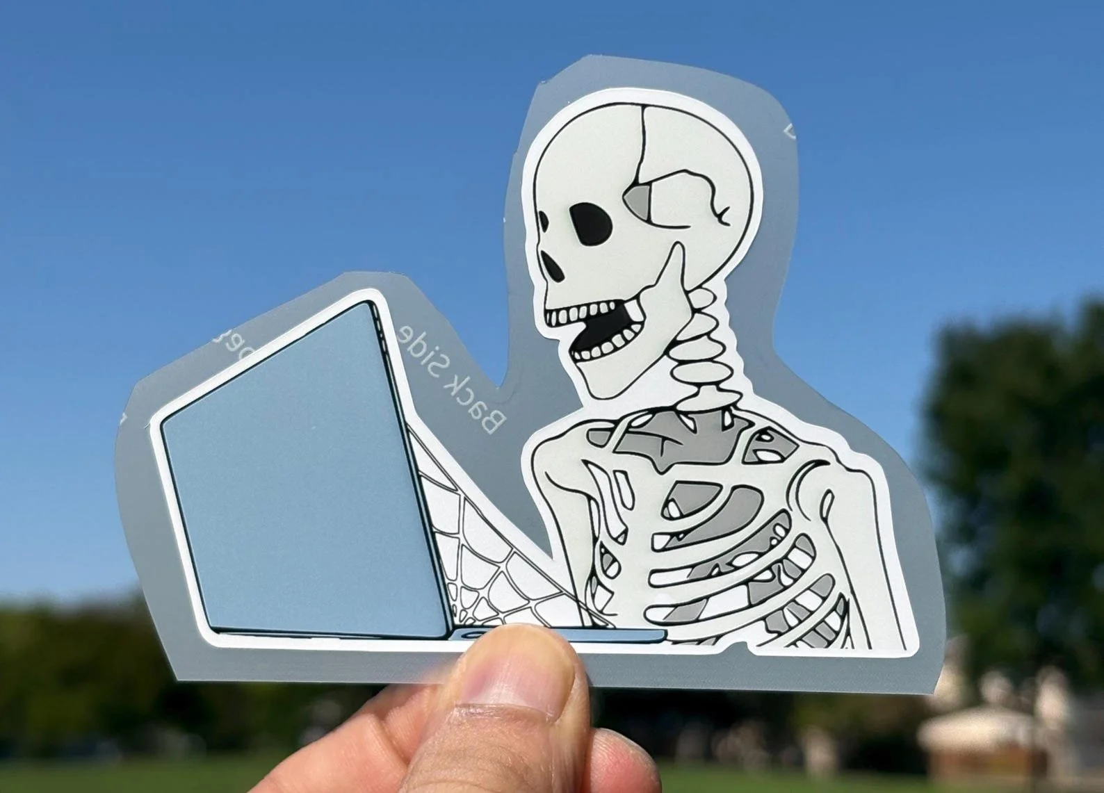 Dead but Online Sticker