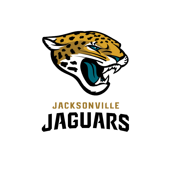 Jacksonville Jaguars logo featuring a stylized jaguar head above the team name.