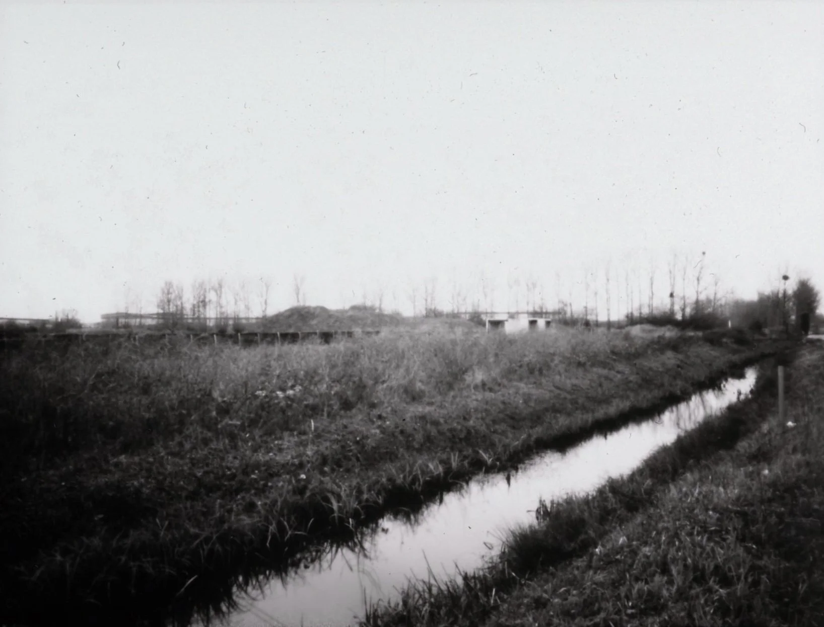 Slow exposure times near ditches in Avonmouth