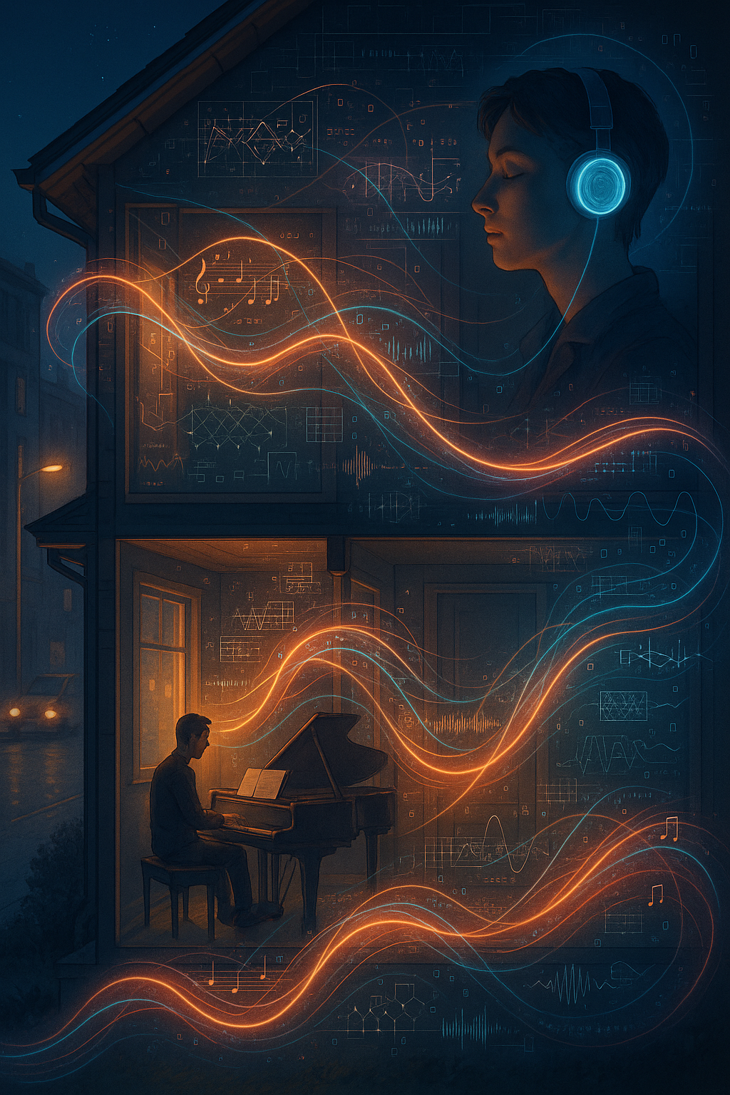 Encoding information into melodies
