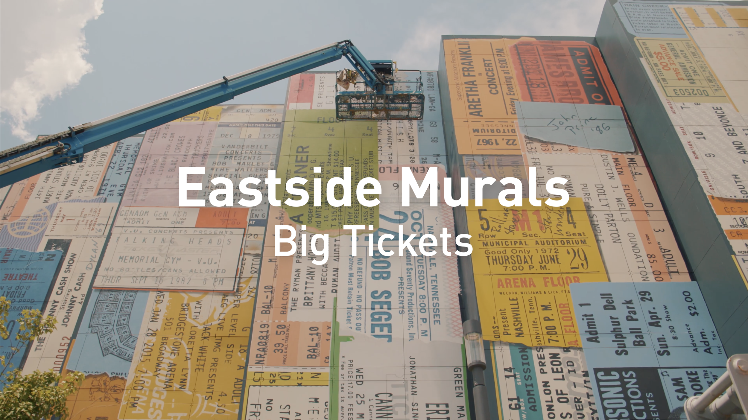 East Side Murals : Big Tickets