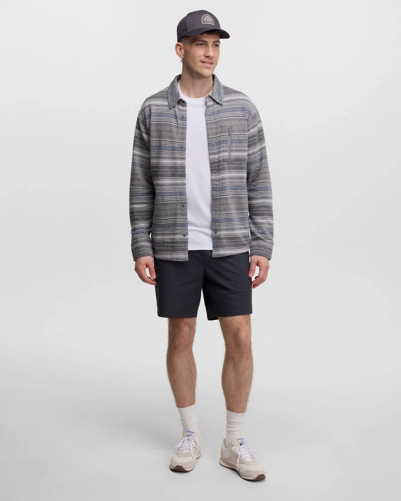 Black-Relaxed-Brushed-Organic-Cotton-Overshirt-TCM6542-6261_4.webp