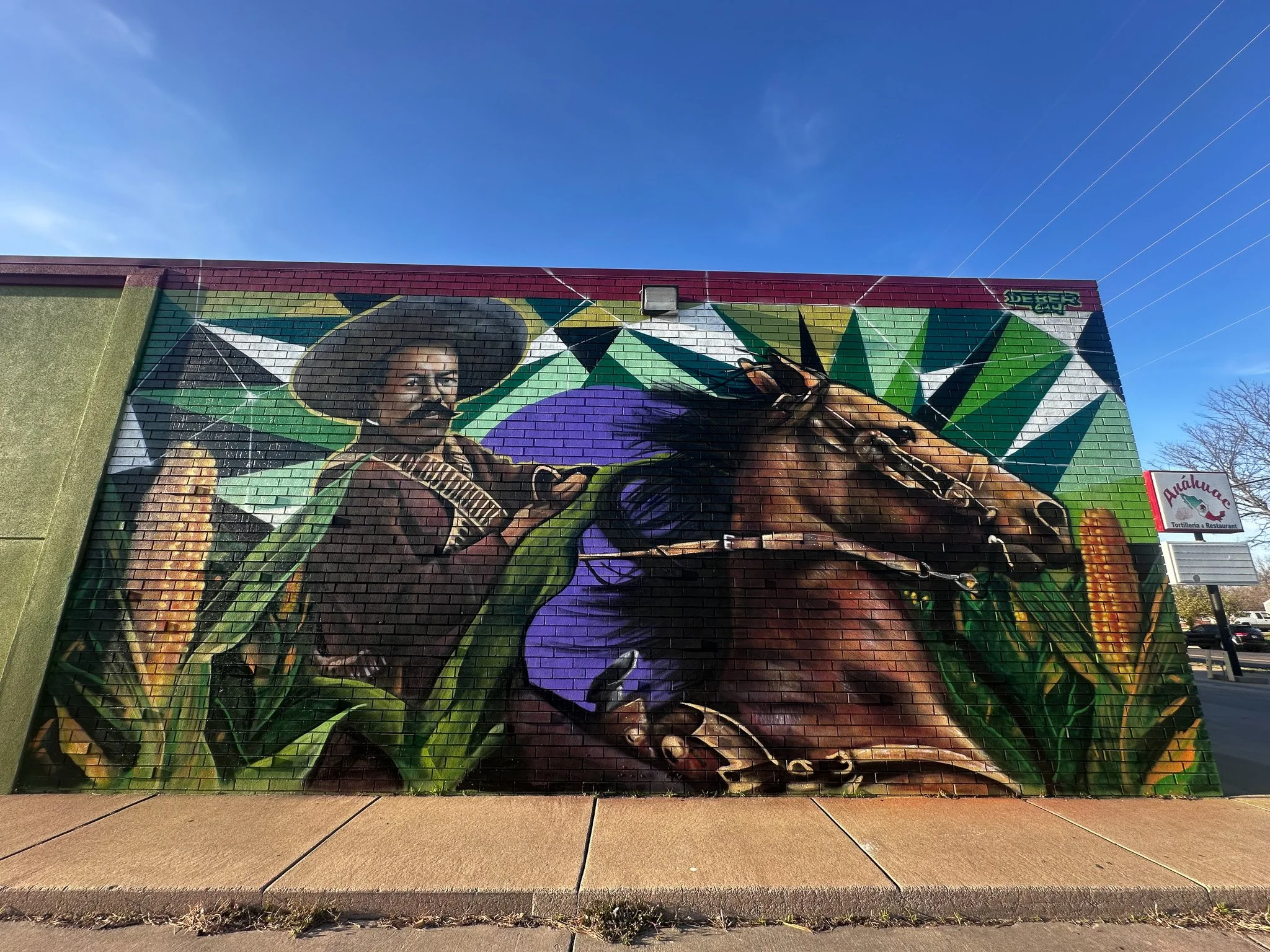 The Gaze of History - Pancho Villa, South Seneca, Wichita KS 2026
