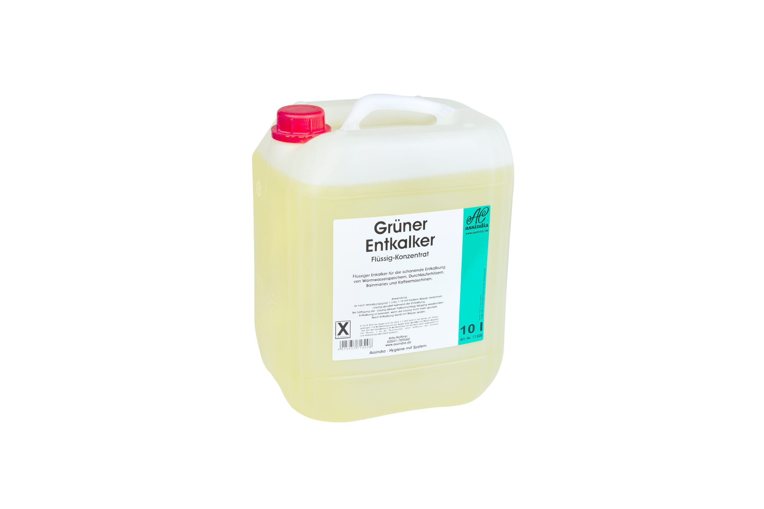 Grüner Entkalker 10l Kanister (inkl. Gefahrgutzuschlag)
