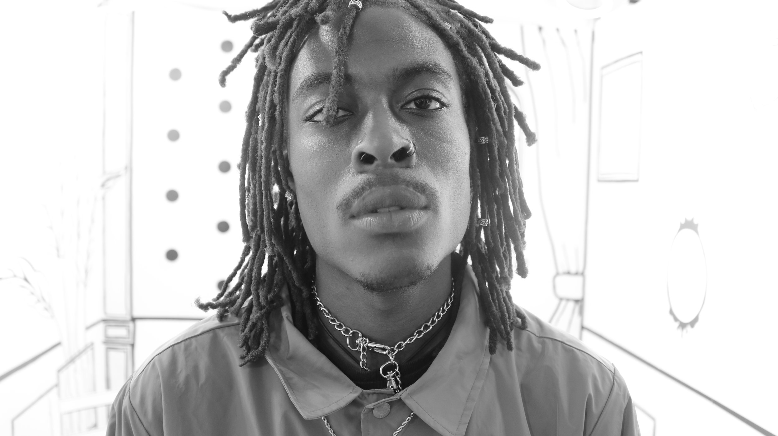 Press Image of Musical Artist/Rapper Young Gstar on set of his 'Is She Gunna Ride' Music Video