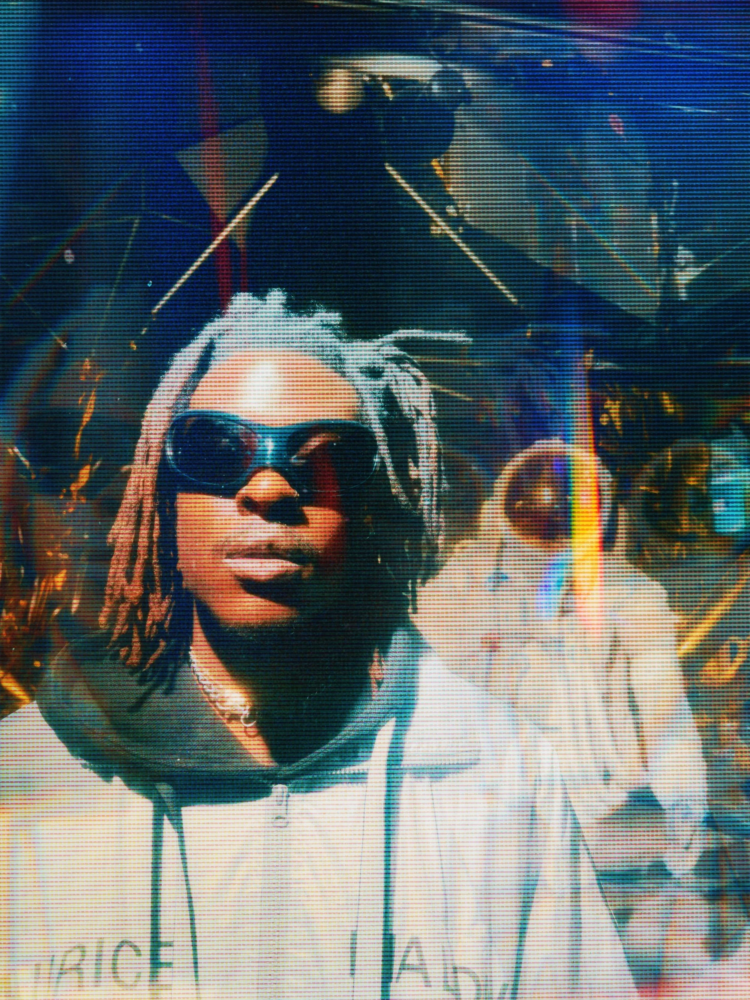 Spacesuit Astronaut Image of Musical Artist/Rapper Young Gstar as promo for his EP 'Space Tourist'