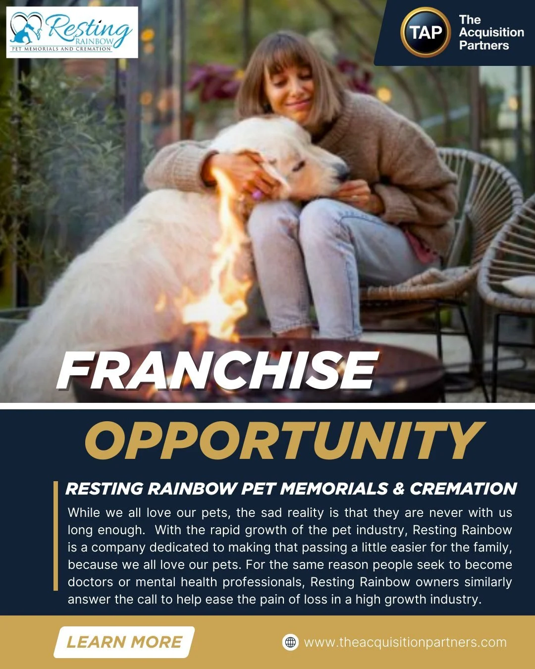 Honor with Heart
Resting Rainbow Pet Memorials and Cremation is a compassionate service dedicated to providing dignified memorial and cremation options for pets, helping families cope with the loss of their beloved companions. Resting Rainbow's missi