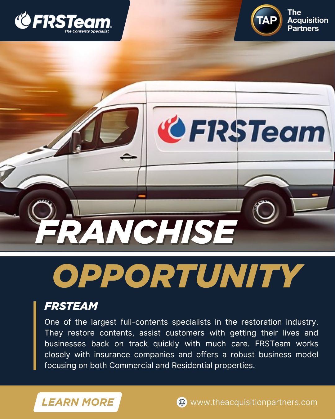 One of the largest full-contents specialists in the restoration industry for the past 35+ years. Their close-knit community of franchisees is committed to restoring contents, assisting customers with getting their lives and businesses back on track q