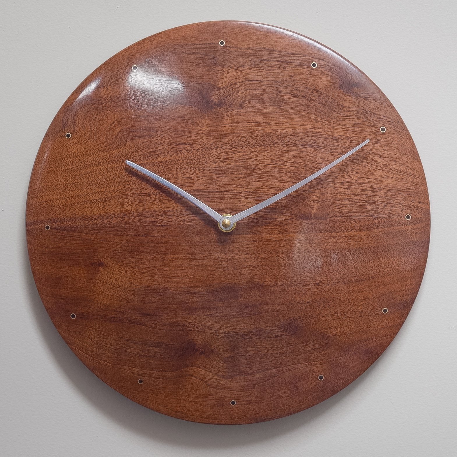 Black Walnut Wall Clock