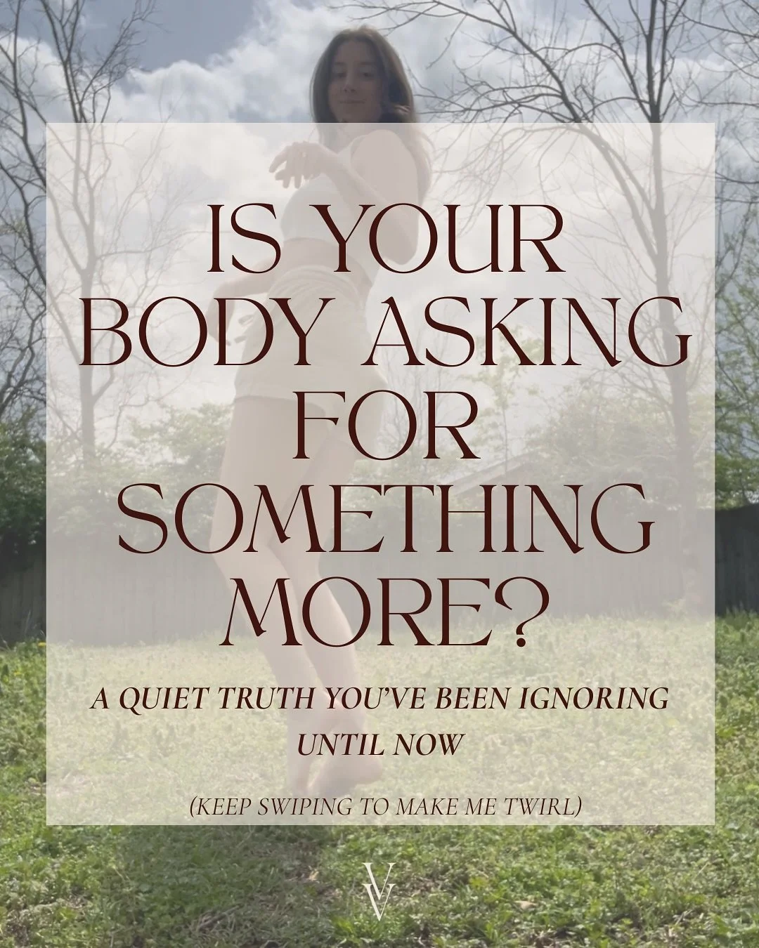 Is your body asking for something more? Maybe she&rsquo;s been asking for a while through tension, shutdown, pain, or that quiet sense that you&rsquo;re not fully yourself anymore.

Most women don&rsquo;t realize how disconnected they&rsquo;ve become