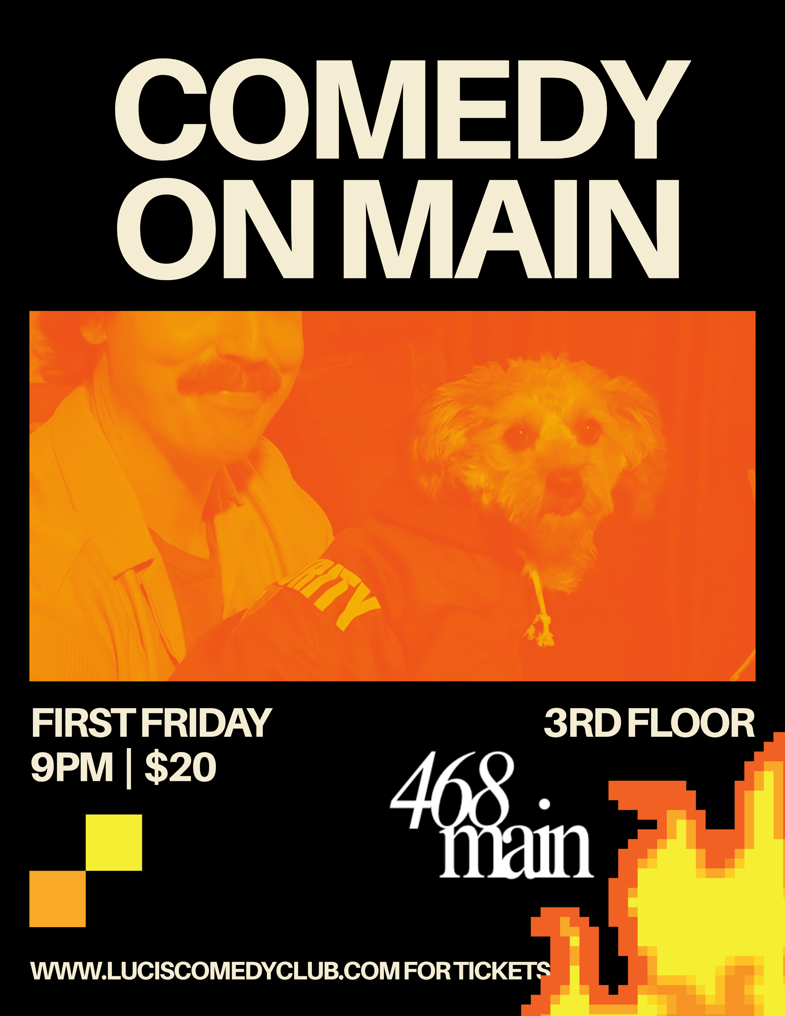 Comedy on Main April