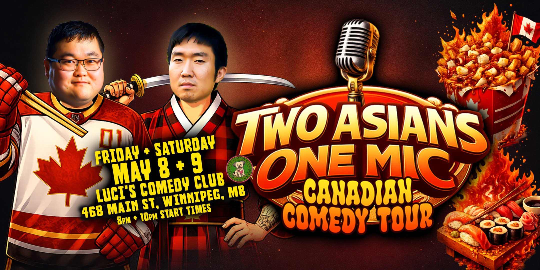 Two Asians One Mic - Friday May 8