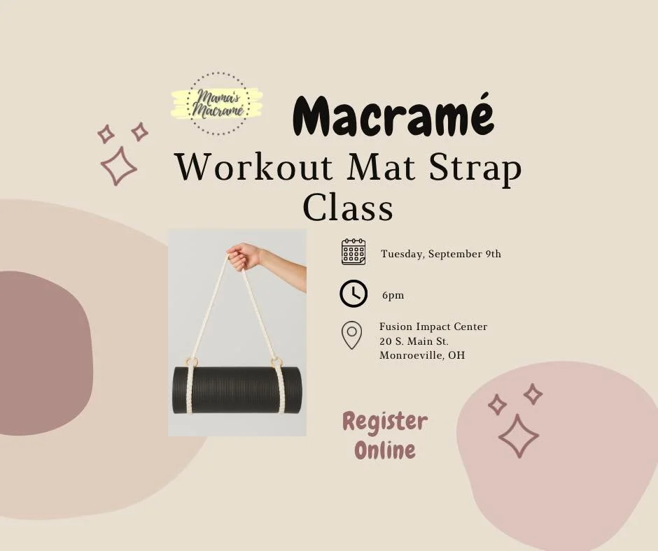 Tote-Ally fit! mama’s macrame