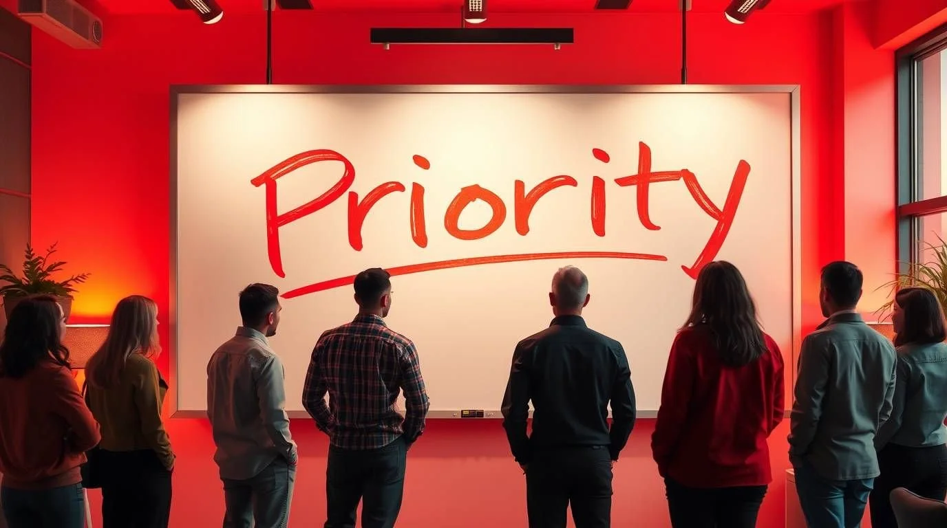 You can have ONE priority.