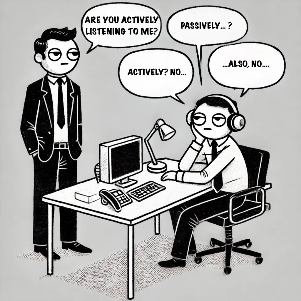 Issue #8: You're Not Listening — You're Just Waiting to Talk