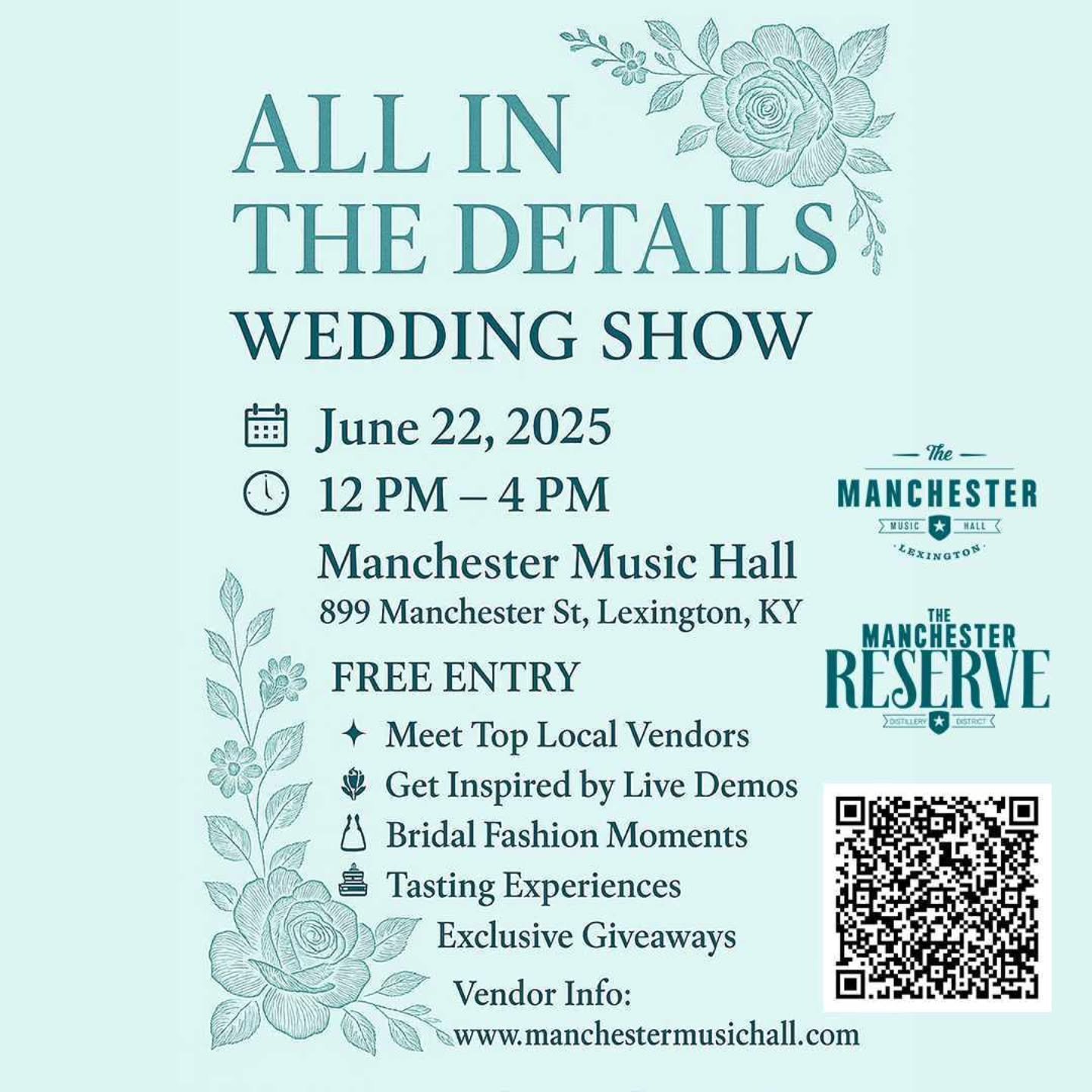 Come see Rose & Brie at @manchestermusichall Bridal Show! We will have EXCLUSIVE discounts, free tastings, and giveaways!
#kybride #kentuckyweddings #LexingtonKYEats #localevents #lexky #charcuterie #wedding #WeddingGrazingTable