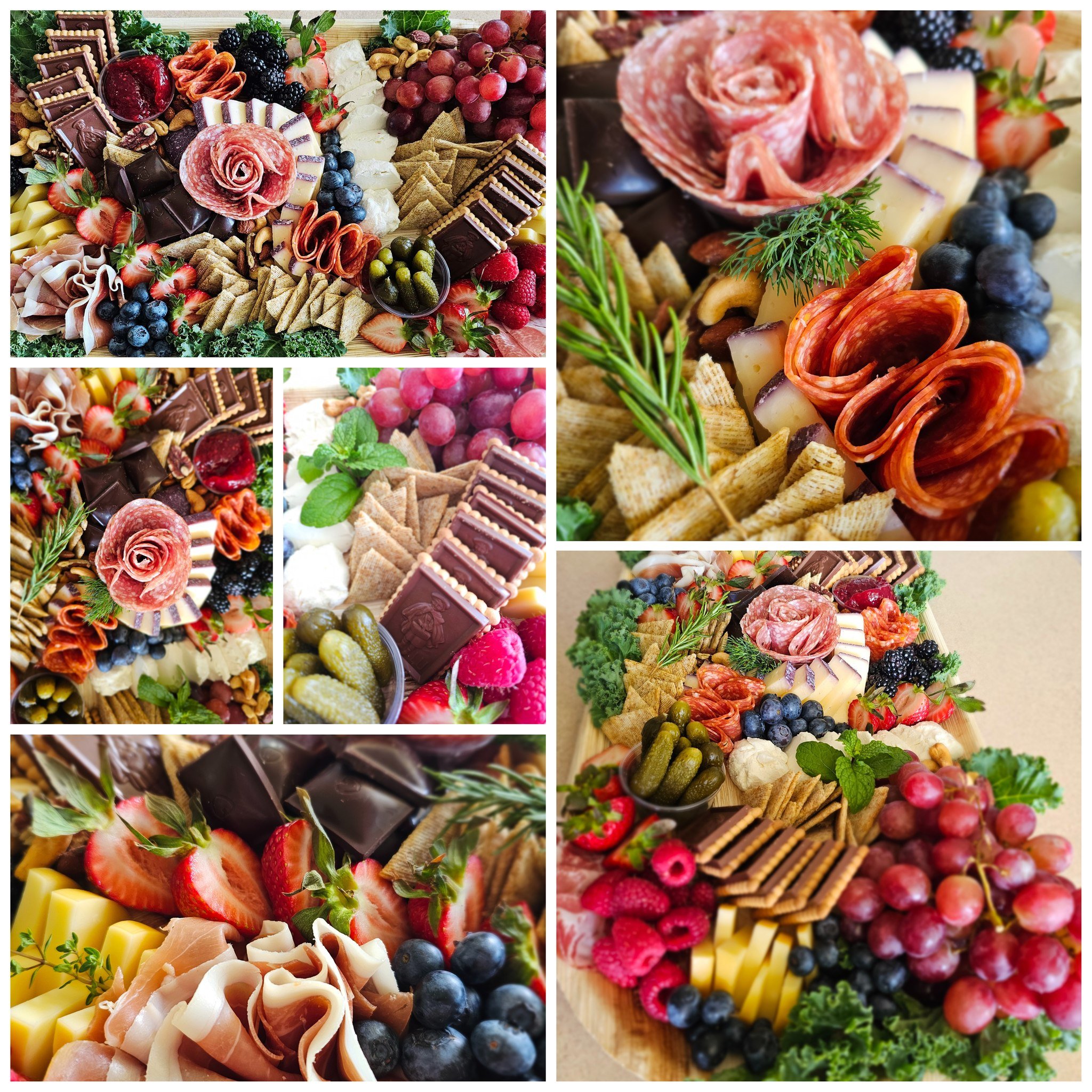 Beautifully curated. Locally made. Thoughtfully detailed.

Each board is created one at a time &mdash; unique, hand-styled, and designed specifically for your gathering. No two are ever the same, because every celebration deserves something made just